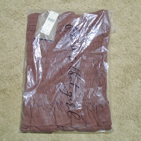 ANTHROPOLOGIE NWT 'Forever That Girl' Smocked Skirt Set M - Picture 4 of 9